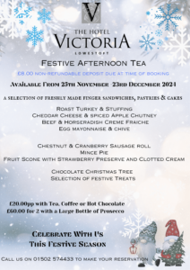 Festive Afternoon Tea Hotel Victoria