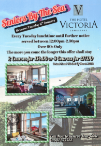 Seniors by the sea 2026 Hotel Victoria