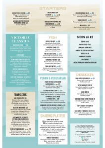 Spring Main Menu Hotel Victoria